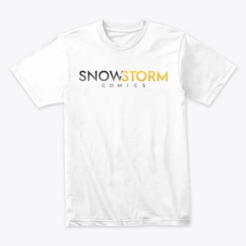 Snowstorm Comics Premium White Tee